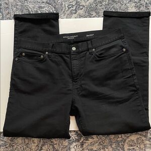 Banana Republic Men's Straight Black Jeans